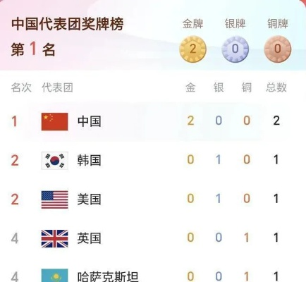 2026奥运会金牌排行榜，新格局下的竞技巅峰之战